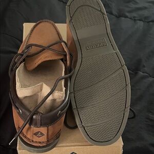Sperry Men's Tan and Brown Boat Shoes